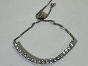 (5) Sterling Silver .925 Slide Toggle Bracelets