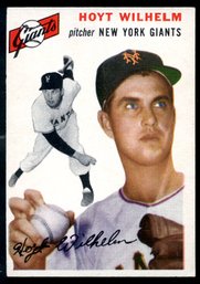 1954 Topps #36 Hoyt Wilhelm Baseball Card