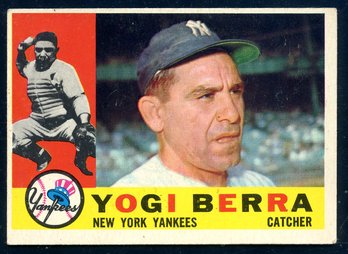 1960 Topps #480 Yogi Berra Baseball Card