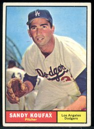 1961 Topps #344 Sandy Koufax Baseball Card