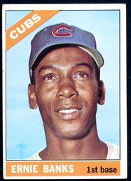 1966 Topps #110 Ernie Banks Baseball Card