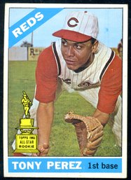 1966 Topps #72 Tony Perez Baseball Card