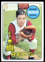 1969 Topps #95 Johnny Bench Baseball Card