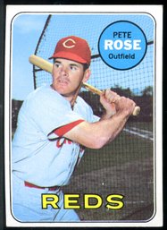 1969 Topps #120 Pete Rose Baseball Card