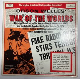 ORSON WELLES - War Of The Worlds 12' LP