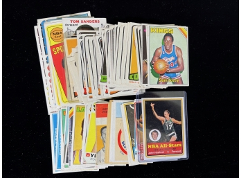 (87) 1960-1979 Basketball Cards With Stars