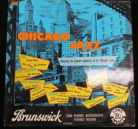 Chicago Jazz 1954 BRUNSWICK LP Record Eddie Condon