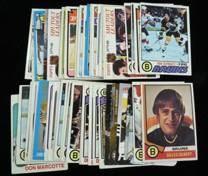 (54) 1972-1980 Boston Bruins Hockey Cards