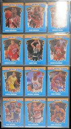 1990 Fleer Basketball All-Stars Set With Michael Jordan
