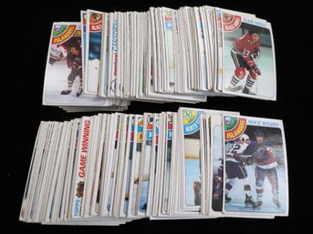 1978-79 Topps Hockey Card Near Set With Mike Bossy Rookie