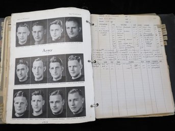 Army Football Scrapbook 1800's-1940's