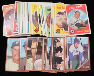(44) 1959 - 1962 Topps Baseball Cards W/ Stars
