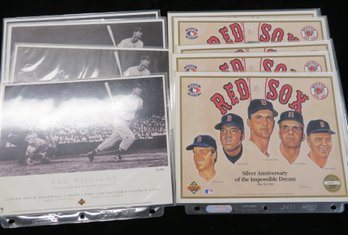 (21) 1992 Red Sox Upper Deck 8 X 10 Ltd Ed Lithographs