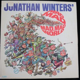 Jonathan Winters - Mad, Mad, Mad, Mad World Jack Davis Cover Art LP