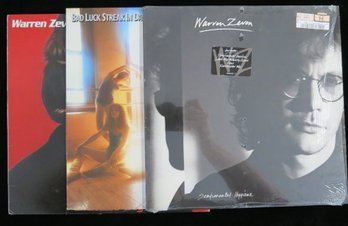 (3) Warren Zevon 12' LP