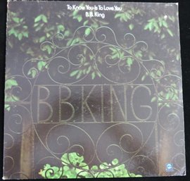 BB King To Know You Is To Love You 12' LP