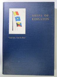1935 Ships Of Kingston MA Nautical Book