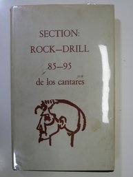 1955 Ezra Pound Section: Rock-Drill 85-95 De Los Cantares First Edition