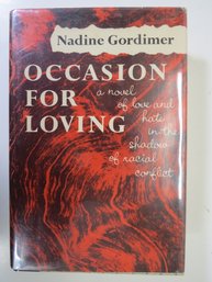 1962 Nadine Gordimer Occasion For Loving First US Edition Hardcover