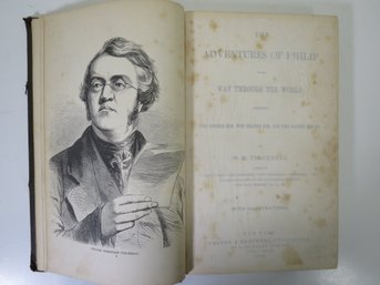 1862 Wiliam Makepeace Thackeray Adventures Of Phillip First US Edition