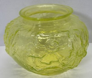 Vintage Uranium Glass Bowl/Vase