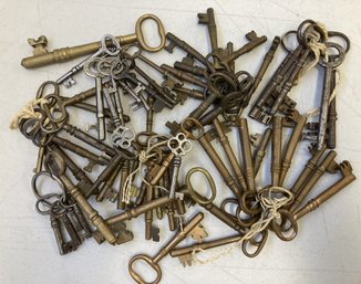 Collection Of Antique Skelton Keys
