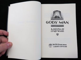 1966 Lynd Ward Gods' Man: A Novel In Woodcuts