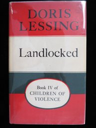 1965 Doris Lessing Landlocked First Edition Hardcover