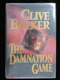 1985 Clive Barker The Damnation Game First Edition Hardcover