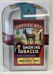 Vintage ORPHAN BOY Smoking Tobacco Advertising Sign