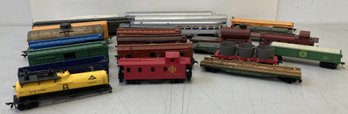 Large Collection Of Vintage Plastic Trains