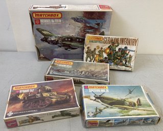 Collection Of Vintage MATCHBOX Kits In Original Boxes