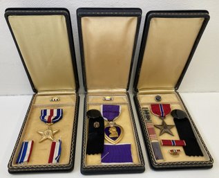 WWII Military Medals From  Jewish New Bedford Soldier