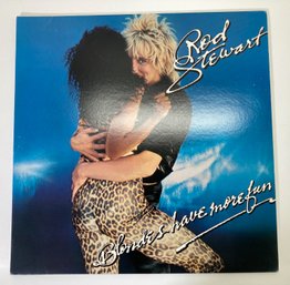 ROD STEWART Blondes Have More Fun 12' LP