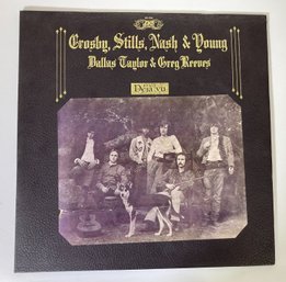 CROSBY STILLS, NASH & YOUNG DALLAS TAYLOR & GREG REEVES Deja Vu 12' LP