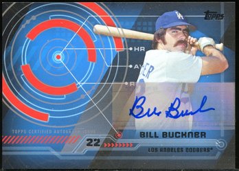 2014 Topps Bill Buckner Signed Baseball Card (Died 2019)