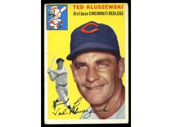 1954 Topps #7 Ted Kluszewski Baseball Card