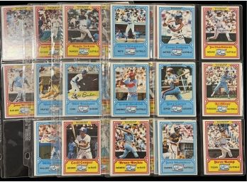 1981 Drakes Big Hitters Baseball Card Complete Set