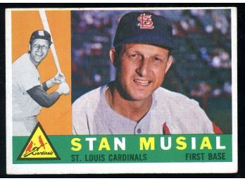 1960 Topps #250 Stan Musial Baseball Card
