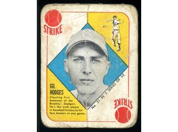1951 Topps #31 Gil Hodges Baseball Card