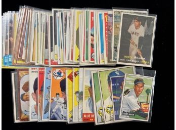 (56) 1951-1963 Baseball Cards W/ Many Stars