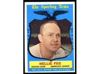 1959 Topps #556 Nelson Fox High Number Baseball Card