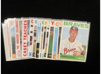 (19) 1964-1967 Topps Baseball Star Cards