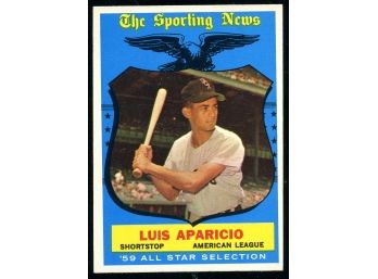 1959 Topps #560 Luis Aparicio High Number Baseball Card