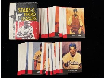 1990 Eclipse Stars Of The Negro Leagues Box Set Of (36) Cards