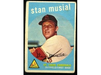 1959 Topps #120 Stan Musial Baseball Card