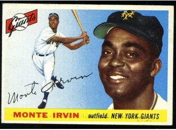 1955 Topps #100 Monte Irvin Baseball Card