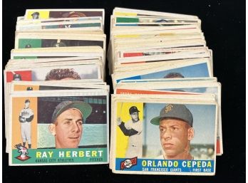 (196) Different 1960 Topps Baseball Cards