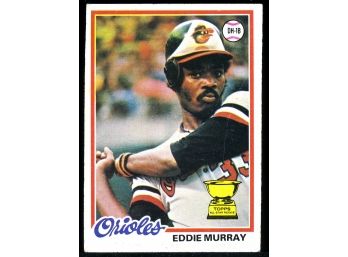 1978 Topps #36 Eddie Murray Rookie Card