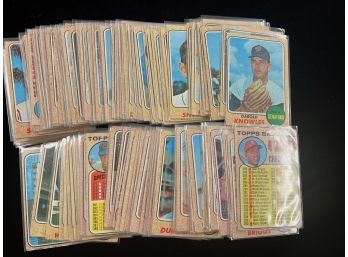 (134) 1968 Topps Baseball Cards W/ Stars High Numbers